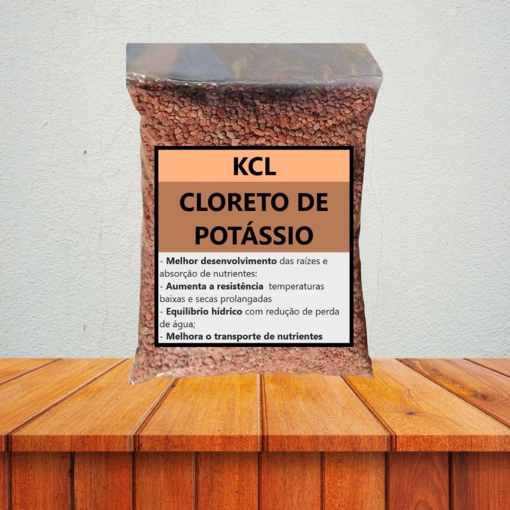 FertilizanteKCL Granulado Adubo Cloreto de Potássio - Pacote 1k em Oferta na Shopee
