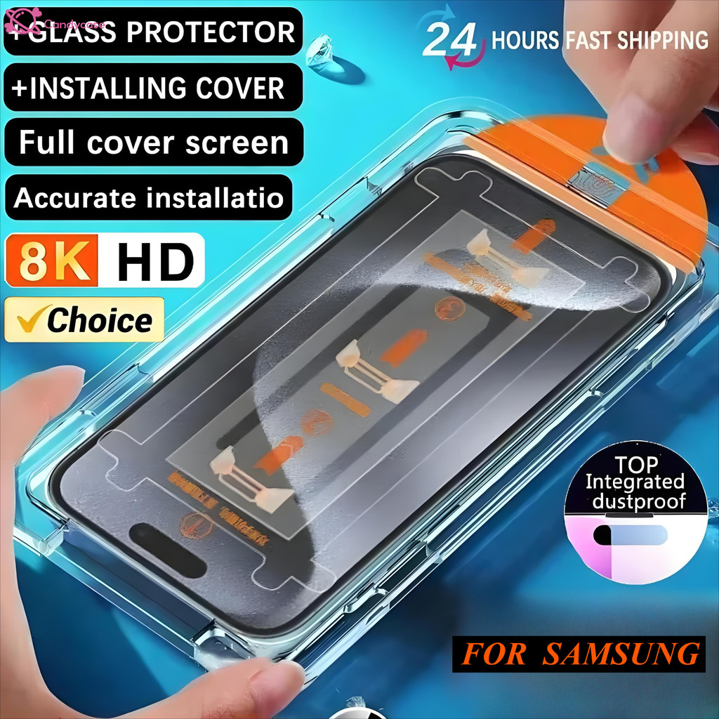 Filme De Vidro Temperado Anti-Espião 8K HD Para Samsung A07 A17 A06 A16 A56 A36 A35 A55 A15 A54 A15 Automático Livre De 