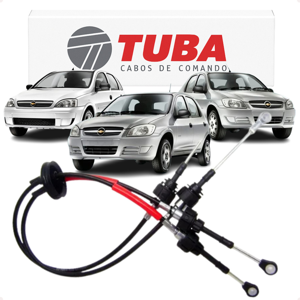 Cabo Comando De Câmbio 1150mm Chevrolet  Corsa Celta Prisma 2005 2006 2007 2008 2009 2010 2011 2012 2013 2014