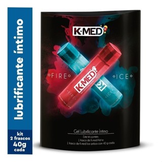 K-med Fire And Ice Gel Lubrificante Íntimo 80g Kit Com 2 Unidades em Oferta na Shopee