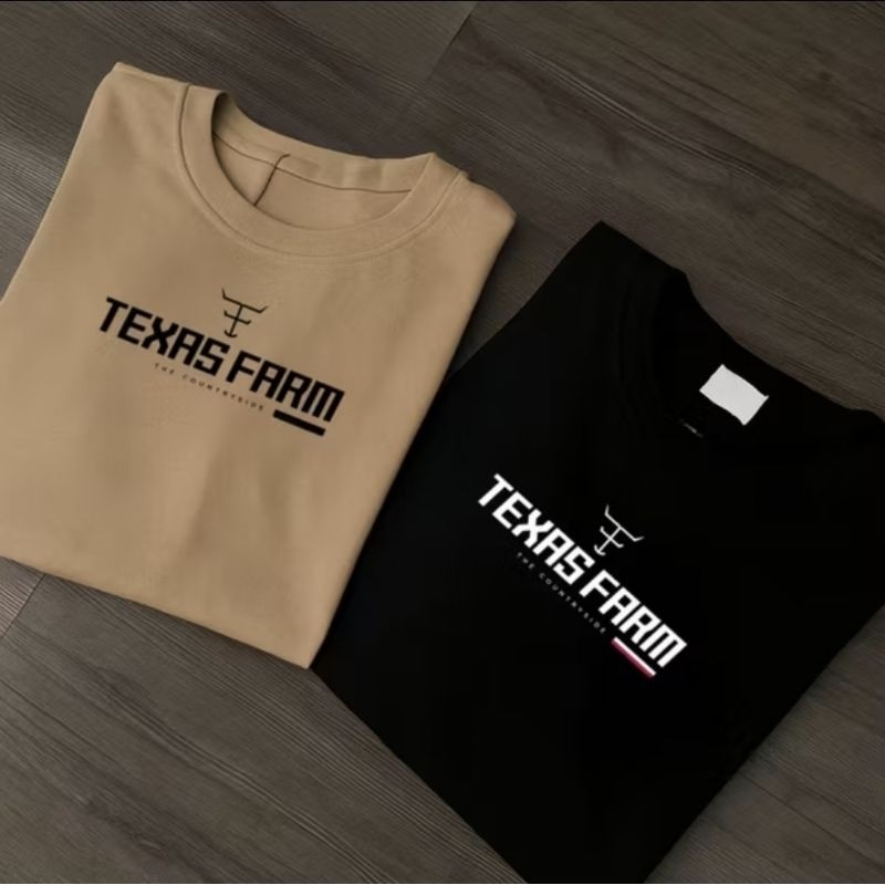 Kit 2 Camiseta Texana-Tx  Básica Streetwear Rodeio Lançamento 100%Algodão Masculina Malha Premium