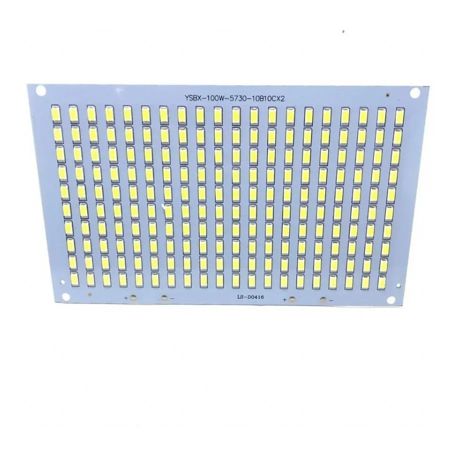 Chip Placa Led Smd Branco Frio 100w Reposição Refletor Smd