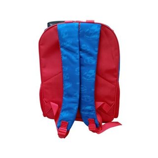 Mochila Infantil Escolar Tema Carros Vermelha Confortavel Duravel Infantil