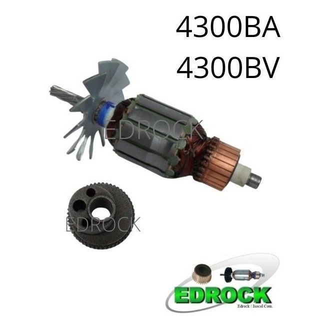4300 BA BV Makita Serra Tico Tico Induzido Rotor 220V Engrenagem