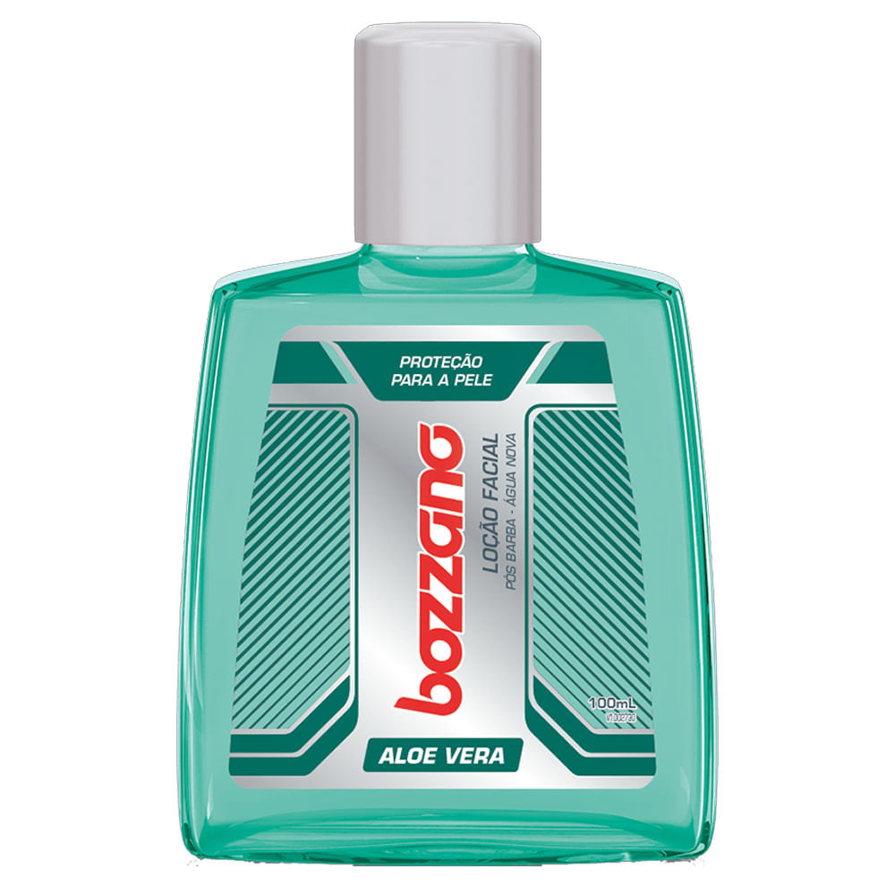 Loção Pós-Barba Bozzano Aloe Vera 100ml em Oferta na Shopee