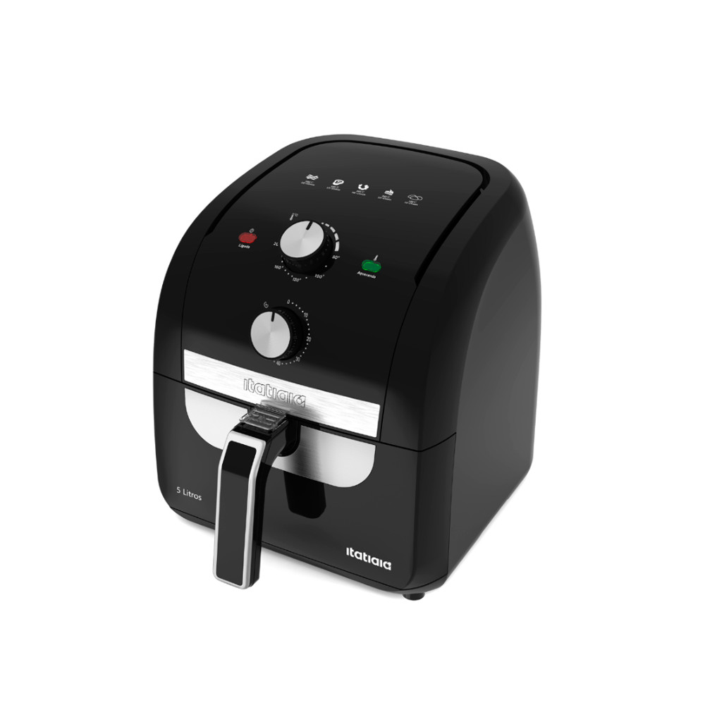 Fritadeira Air Fryer Itatiaia Antiaderente 1900w 5l Pt 127v em Oferta na Shopee