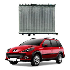 Radiador Agua Mtf 207 Sw Escapade 1.6 2008 A 2012