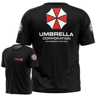 Camiseta Cosplay Resident Evil Umbrella Corporation em Oferta na Shopee