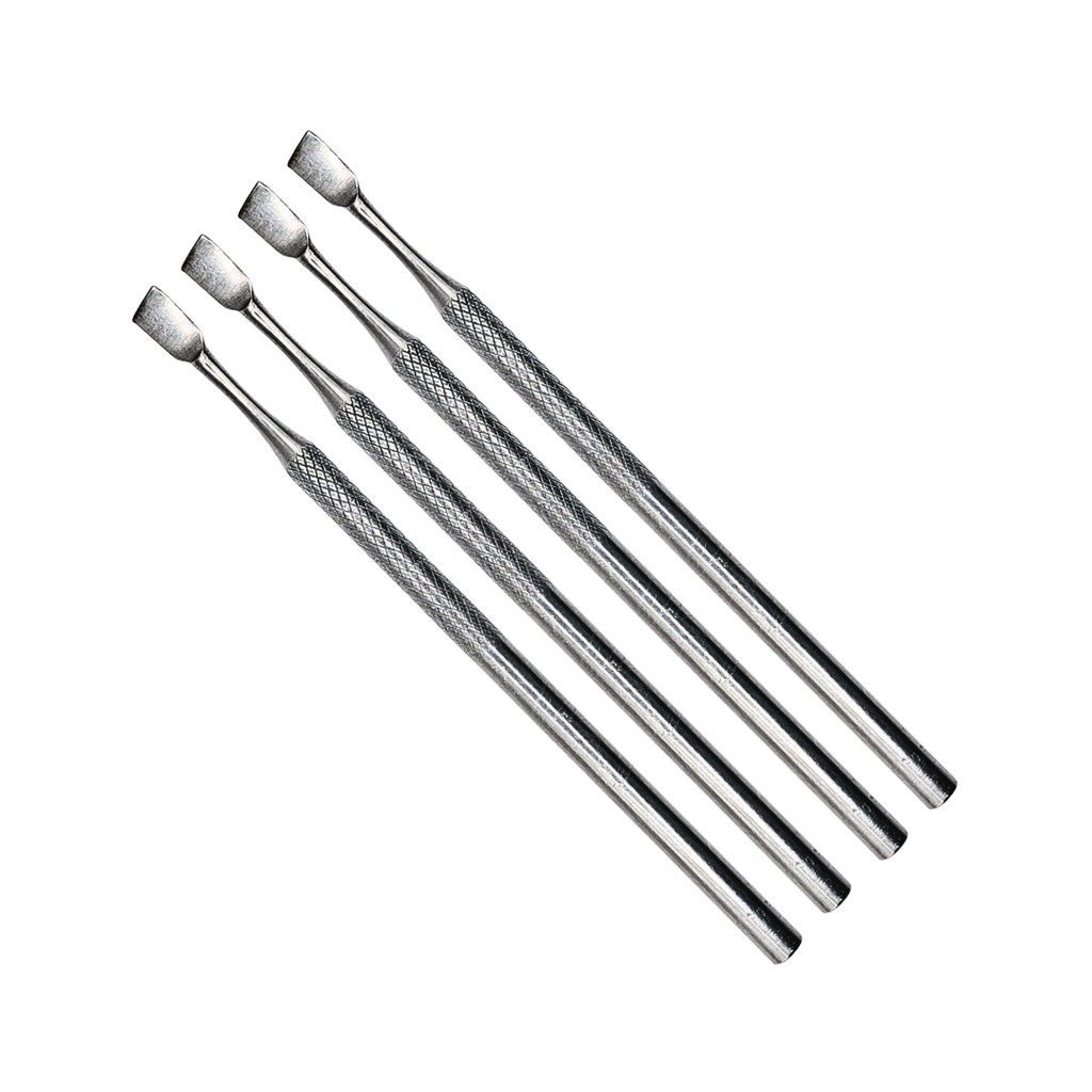 Kit 4 Raspador Nº 233 Slim 11 cm Aço Inox Podologia Manicure