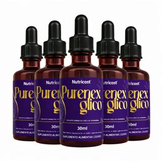 5 Purenex Glico 30 ml Suplemento Uso diário em Oferta na Shopee