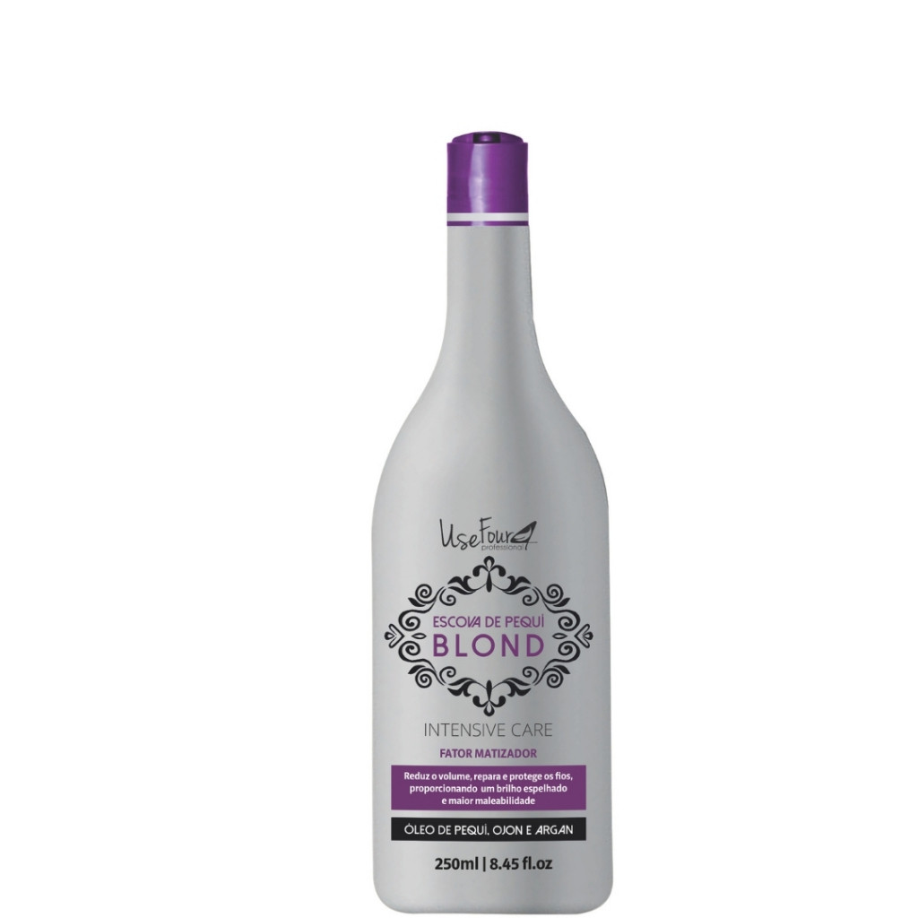 Escova Progressiva Blond Para Cabelos Loiros e descoloridos LISO Perfeito lambido 250ml