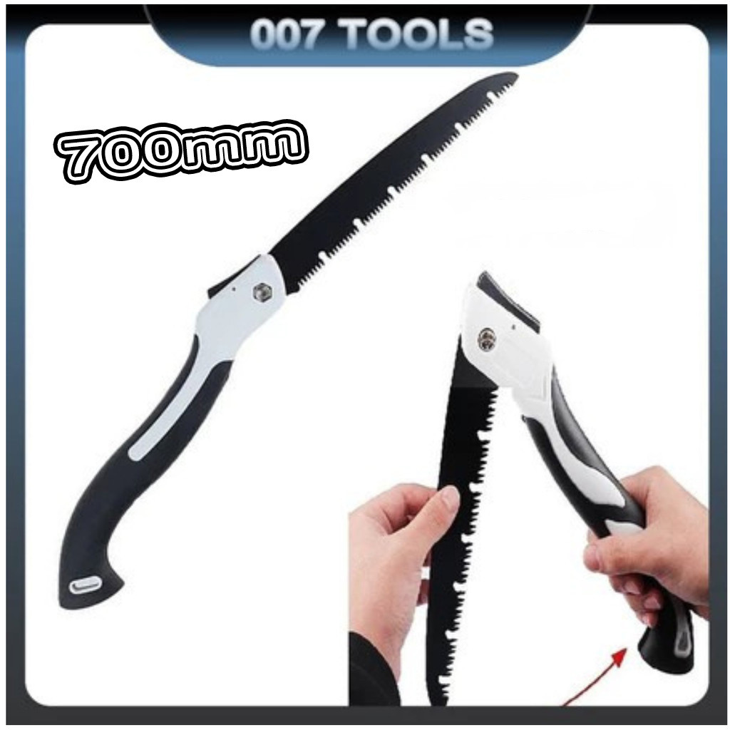 700mm Serra Dobrável De Aço Manganês Japonesa, Serra Manual Antiferrugem Para Jardinagem , Camping , Poda De Galhos em Oferta na Shopee