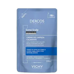 Vichy Dercos Sensi-Scalp Refil - Creme de Limpeza 200ml