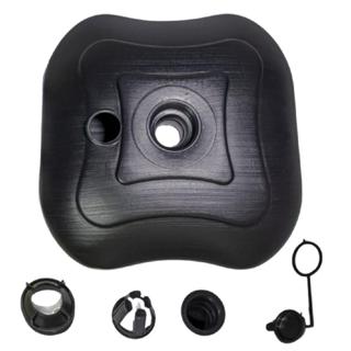 Base de Guarda Sol Preta Quadrada Enchimento Água Areia em Oferta na Shopee
