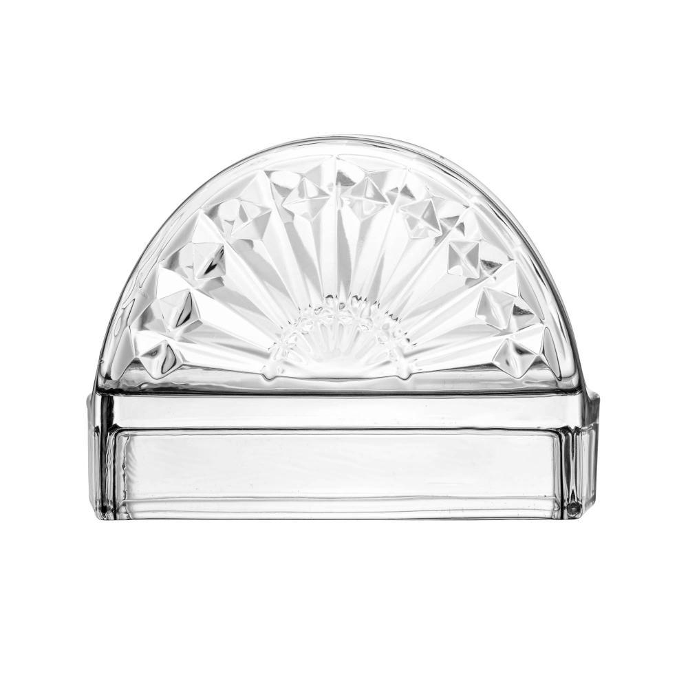 Porta Guardanapos Sun 13cm Cristal Lyor para Mesa Posta Jantar Almoço Decoração Organizar Guardanapos Elegante Prático · foto 2