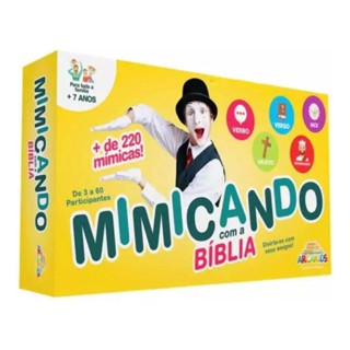 Jogo Mimicando Com A Bíblia - Editora Arcakids em Oferta na Shopee