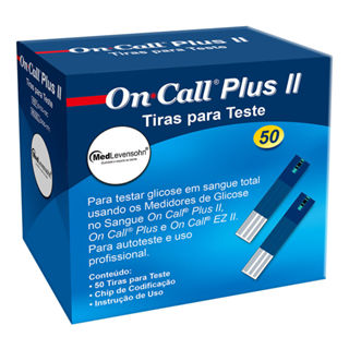 On Call Plus II Tira Teste com 50 Unidades em Oferta na Shopee