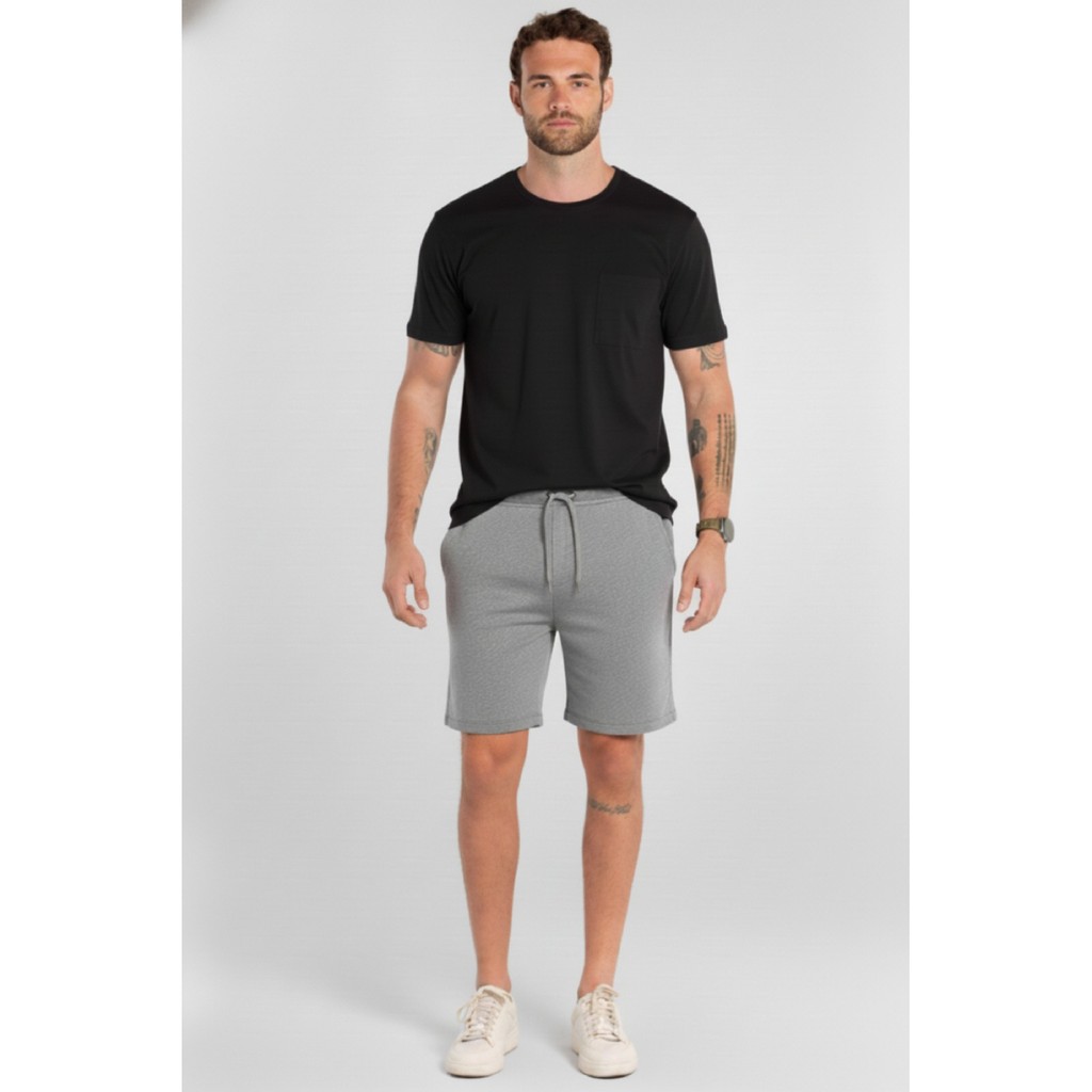 Bermuda Masculina em Moletom Just Basic