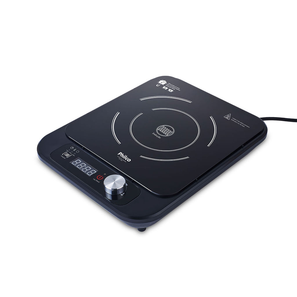Cooktop de Indução Philco PCT10IP Digital Portátil em Oferta na Shopee