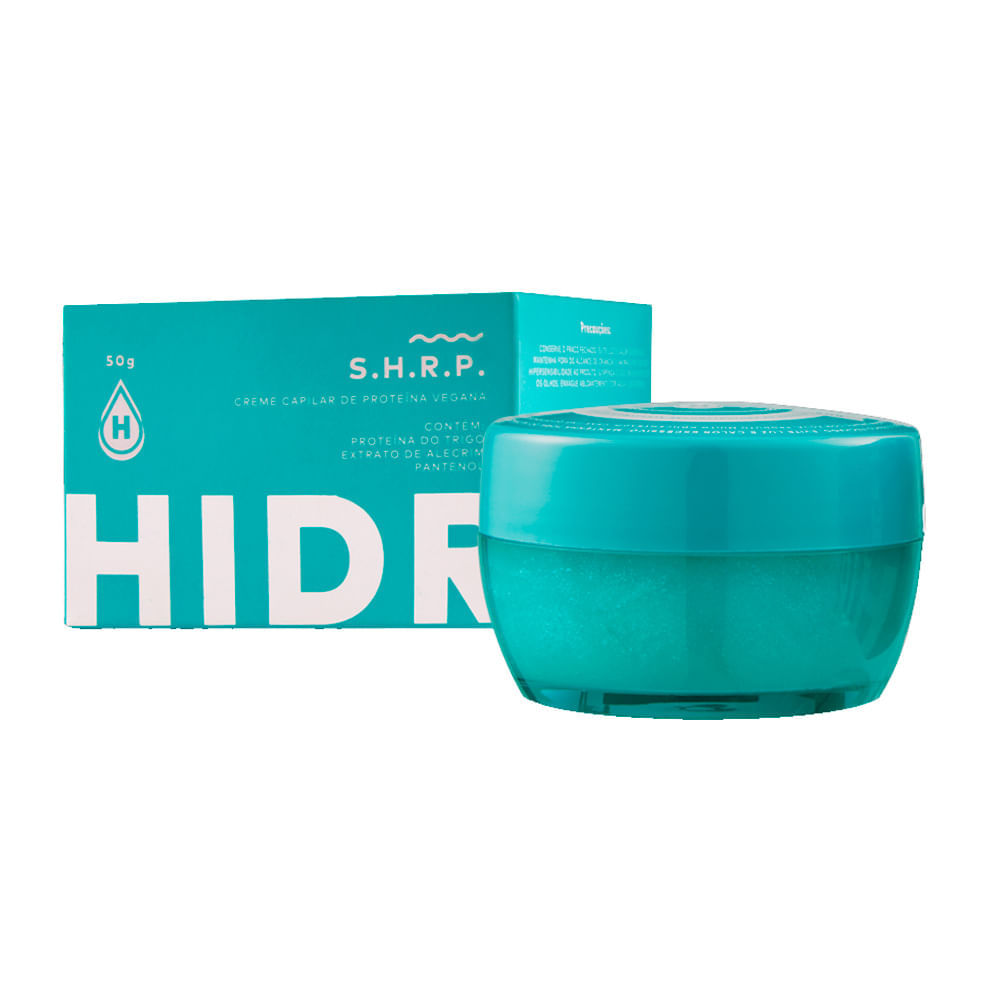 Creme Capilar S.H.R.P Hidratei Proteína Vegana 50g