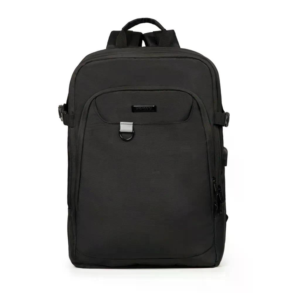 Mochila Masculina Grande para viagem Expansivel Voyage Preta
