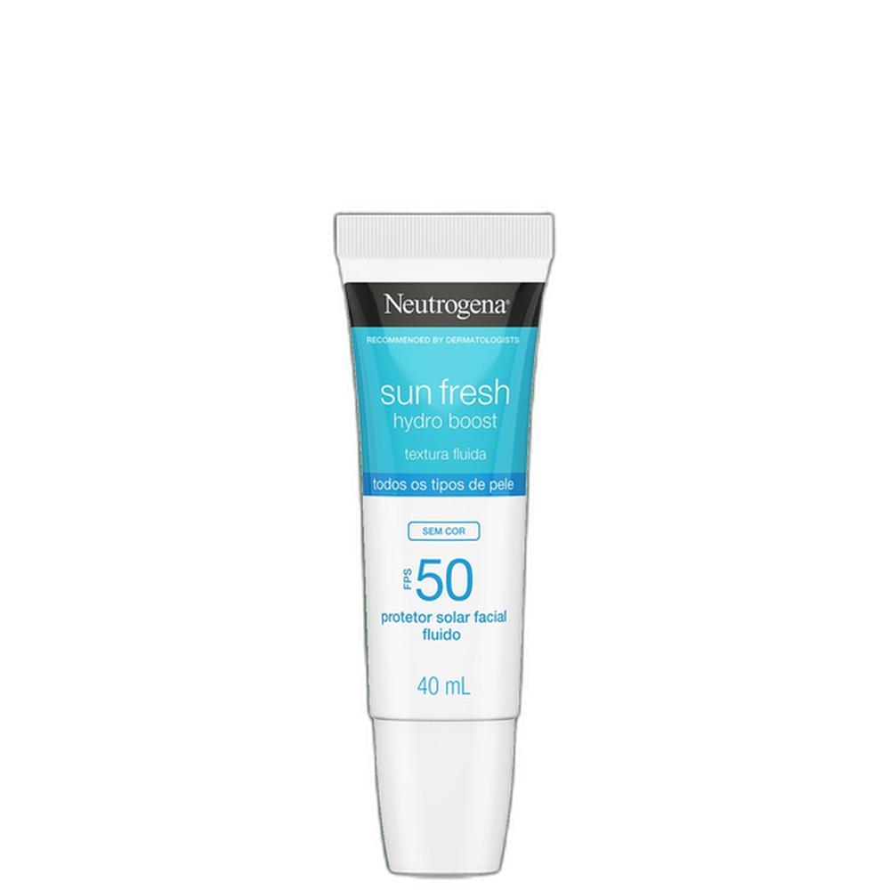 Neutrogena Sun Fresh Hydro Boost FPS50 Sem Cor - Protetor Solar Facial 40ml