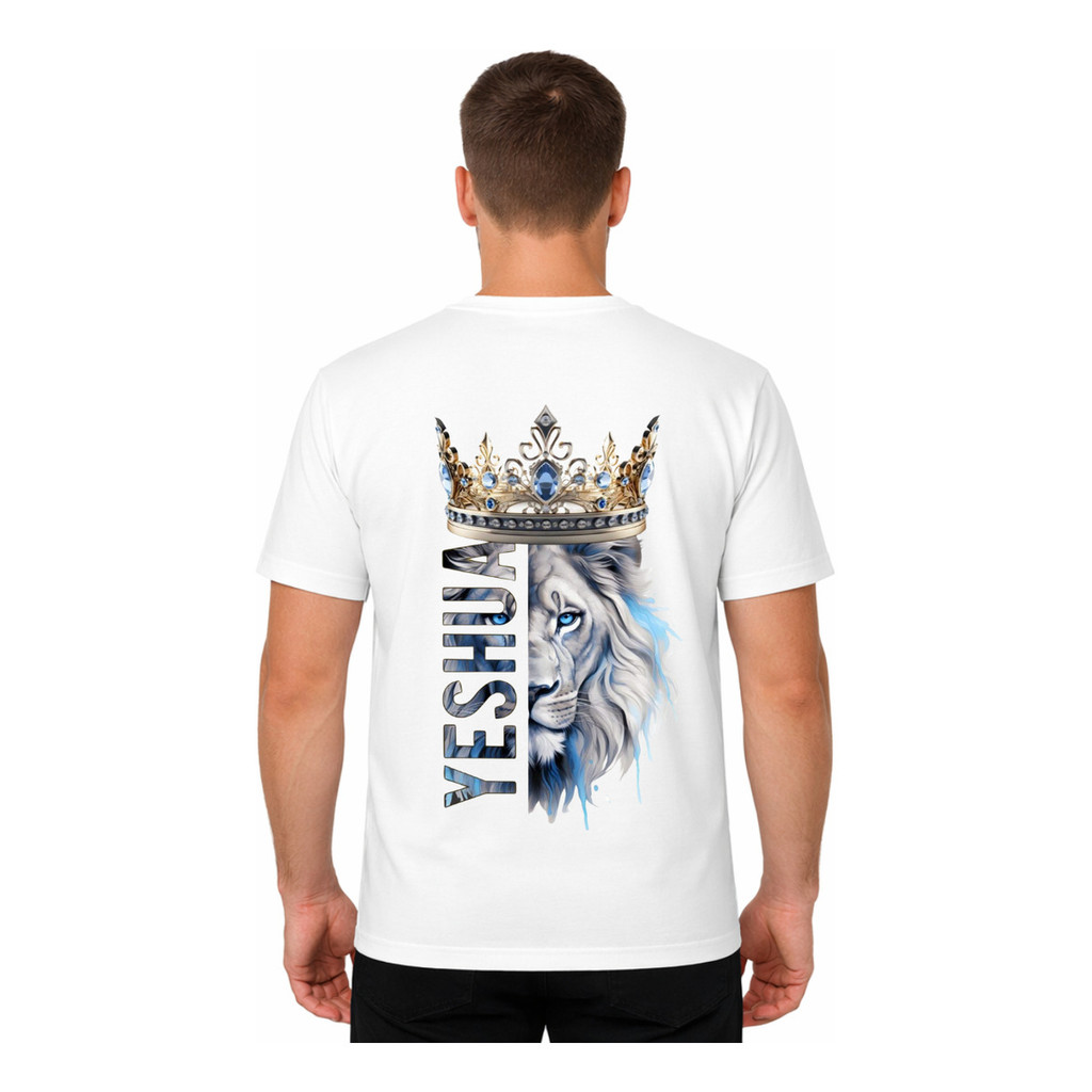 Camiseta Yeshua Leão Masculina Streetwear Premium
