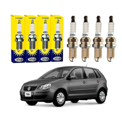 Jogo De Velas Magneti Marelli Polo 1.6 8v 2007 A 2011