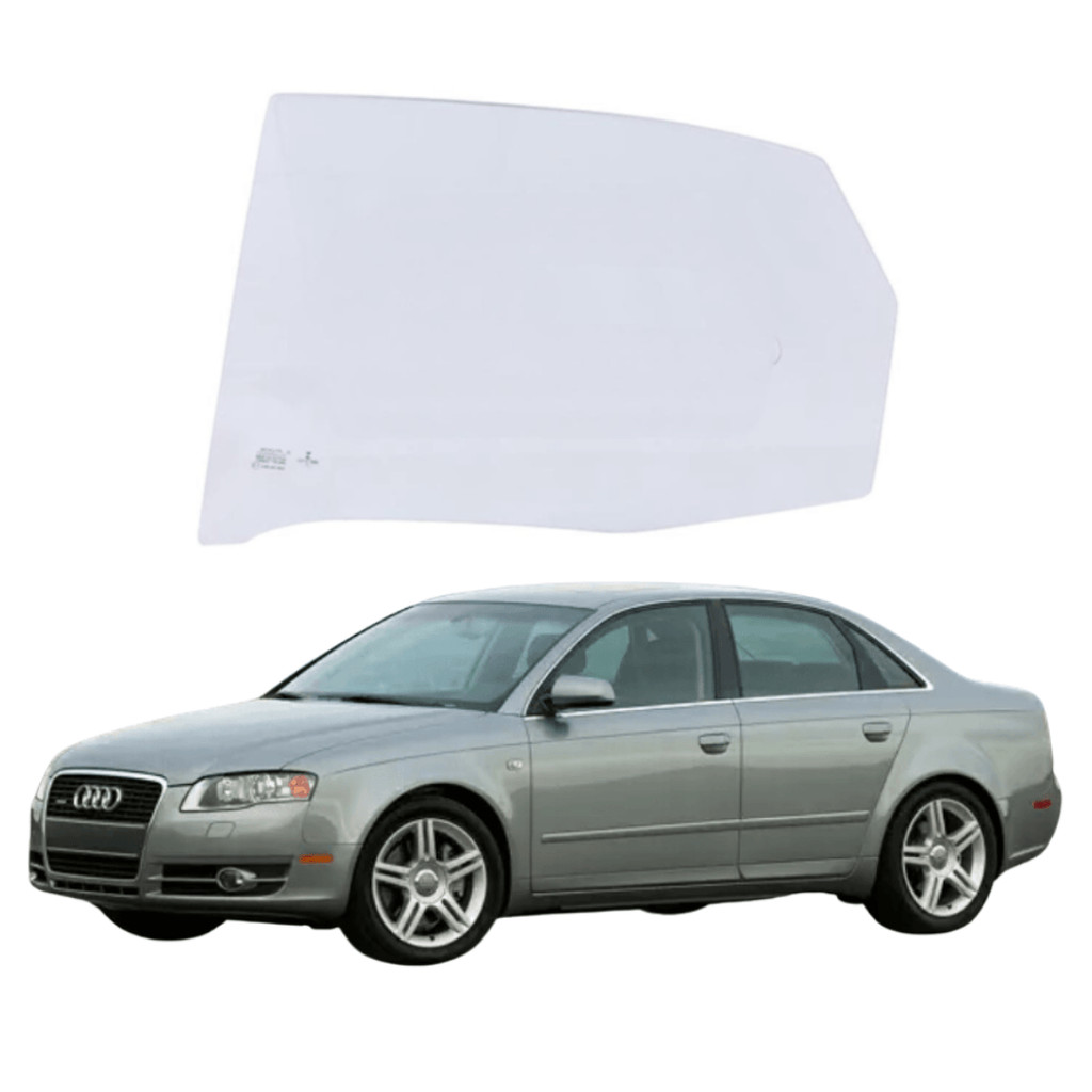 VIDRO PORTA TRASEIRA ESQUERDA AUDI A4 2001 2002 2003 2004 2005 2006 2007 2008