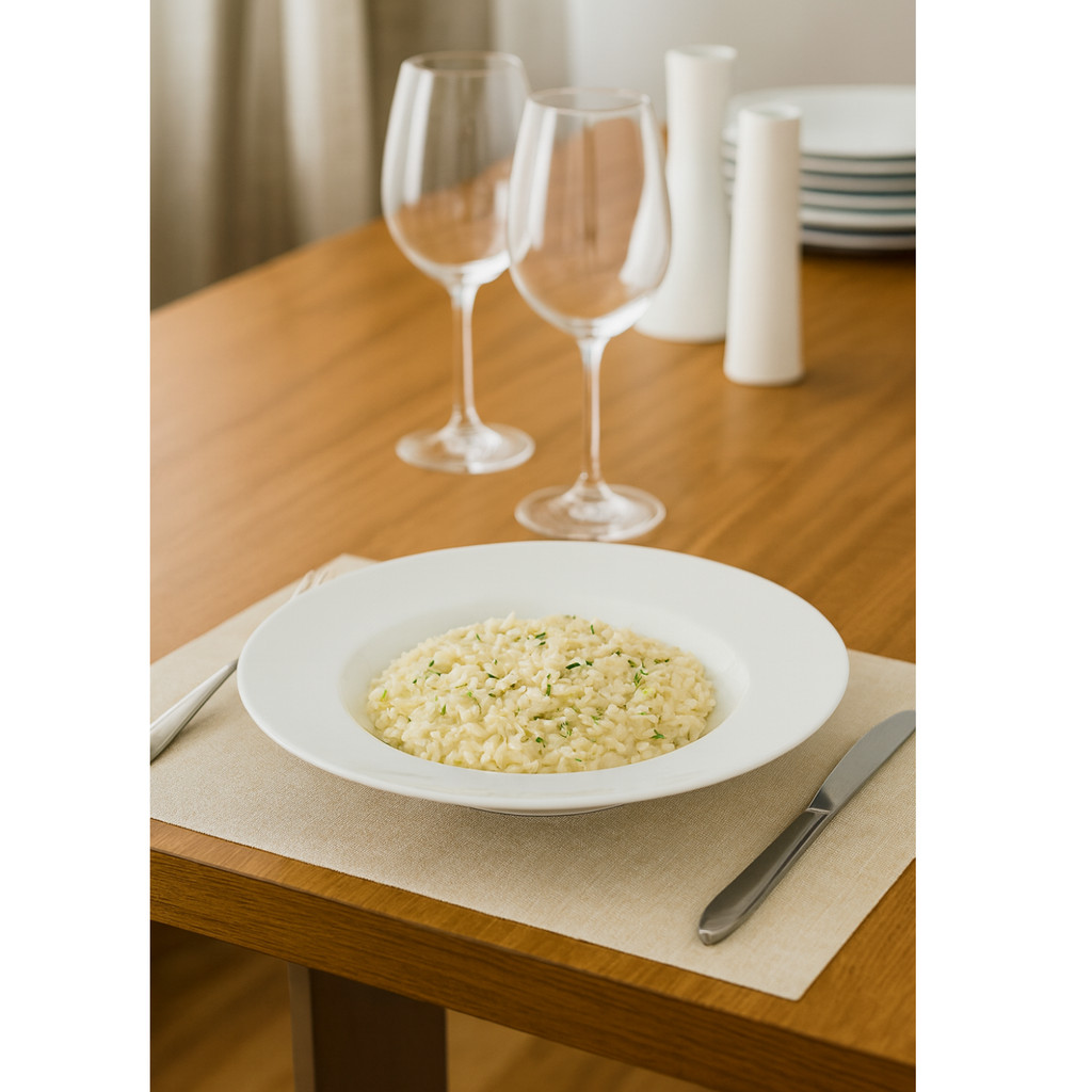 Kit De Prato Fundo Em Melamina C/ 6 Un Basic Branco em Oferta na Shopee