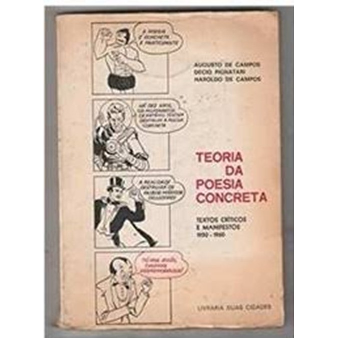 Teoria da Poesia Concreta autor Augusto de Campos/Décio Pignatari e outro