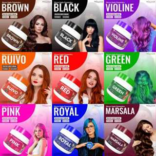 Máscara Capilar Pigmentadora Troia Colors 500g Cor fantasia - Troia Hair (variação) em Oferta na Shopee