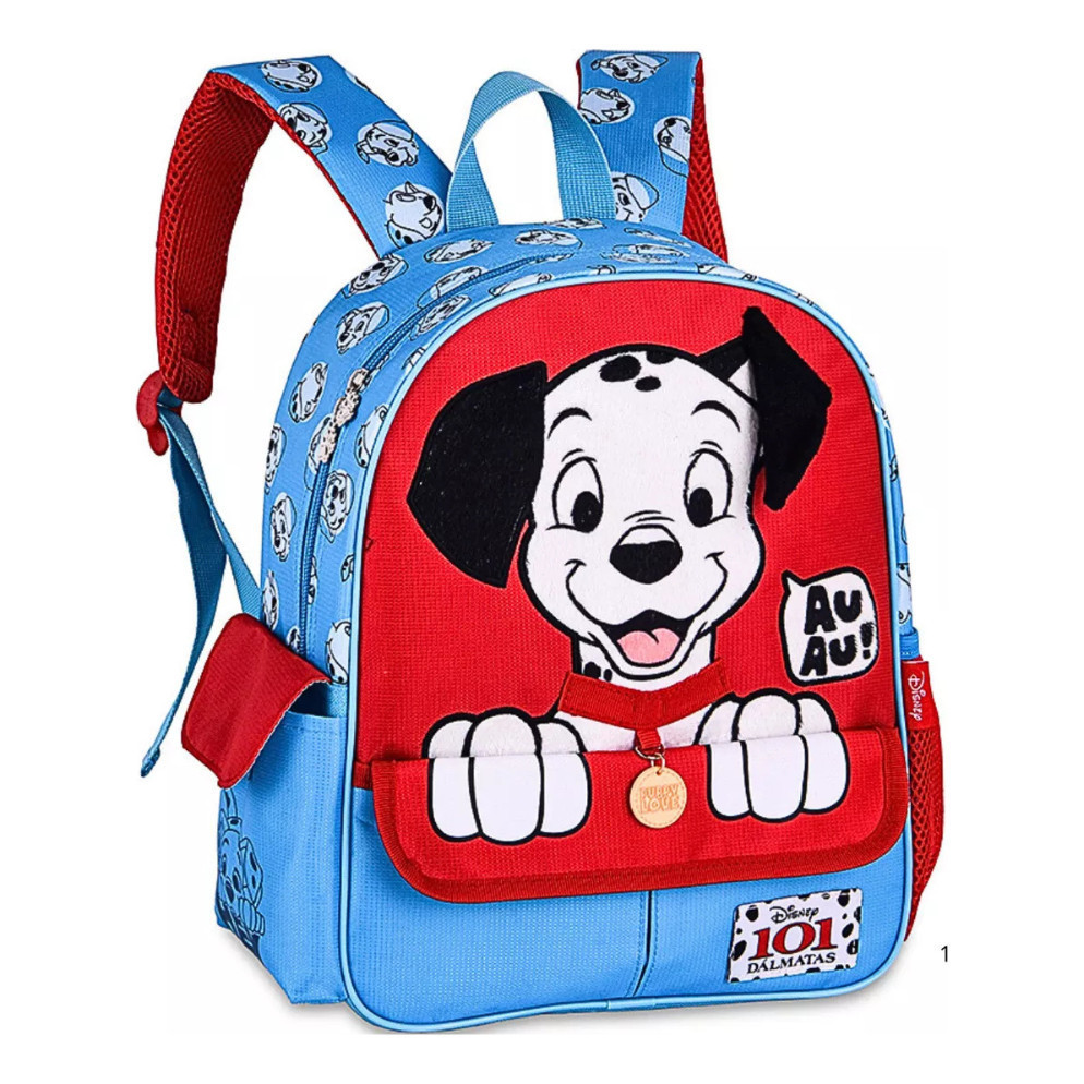 Mochila de Costas Infantil Passeio Creche Cachorrinho Disney 101 Dálmata - Clio
