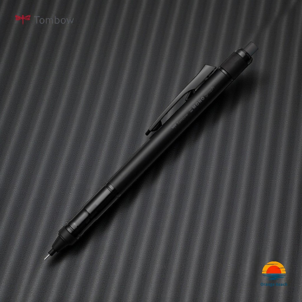 Tombow MONO Gráfico TUNE 0.5mm/Lapiseira/Shake to Advance/Preto Mate/Design Japão/Escrita