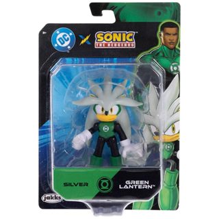 Boneco 6cm Articulado Silver Lanterna Verde - Sonic Warner em Oferta na Shopee