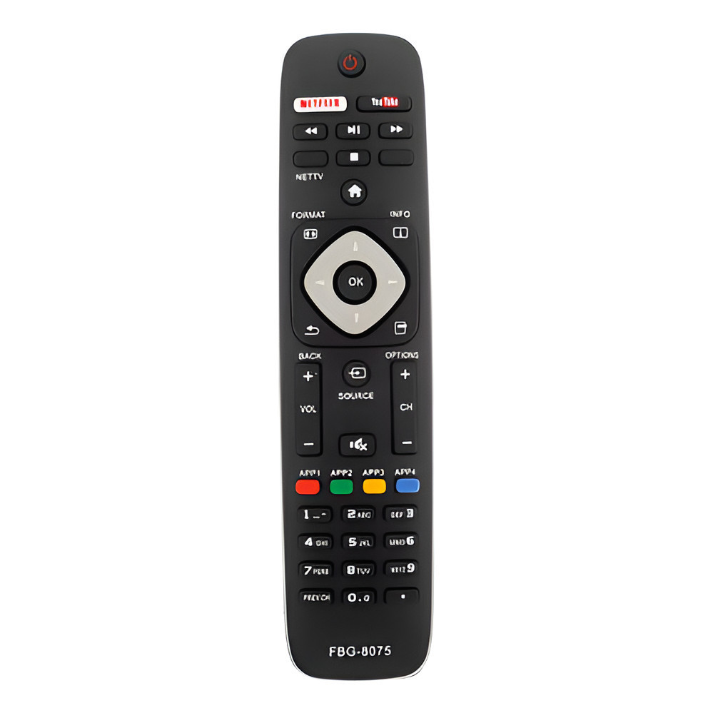 Controle Remoto Para Smart Tv Philips Led Fbg 8075  8075 Max