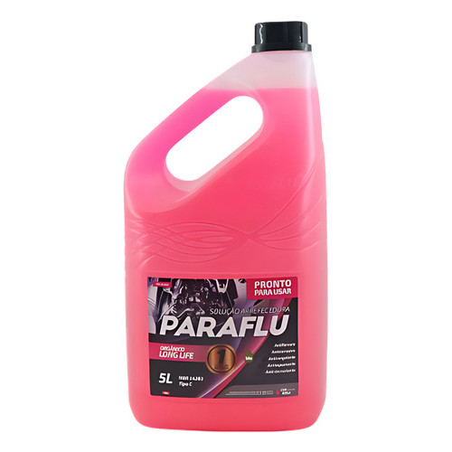 Aditivo De Radiador Pronto Para Uso Paraflu Galão 5 Litros Rosa