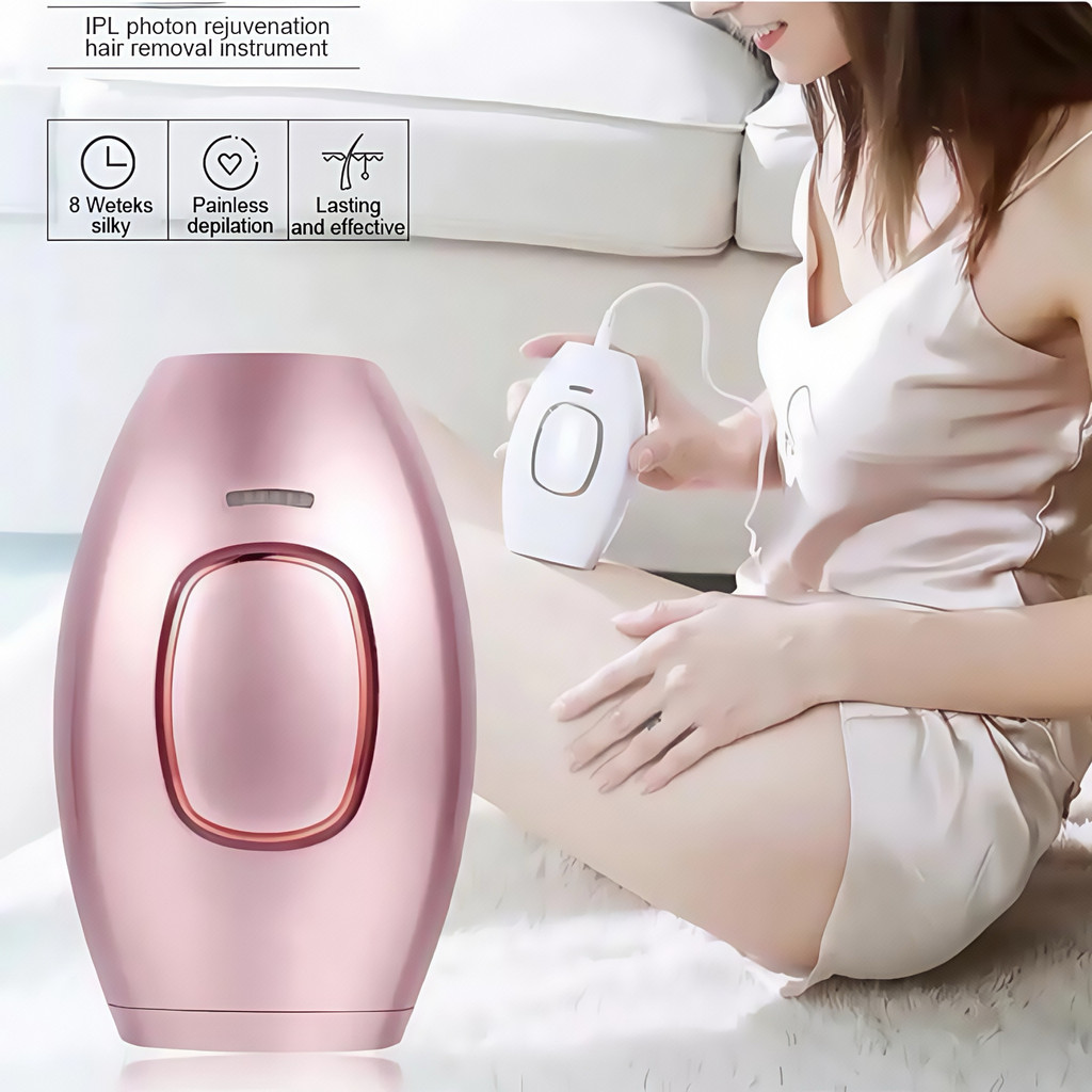 Máquina de depilação a laser IPL remoção permanente de pelos sem dor rosto feminino corpo