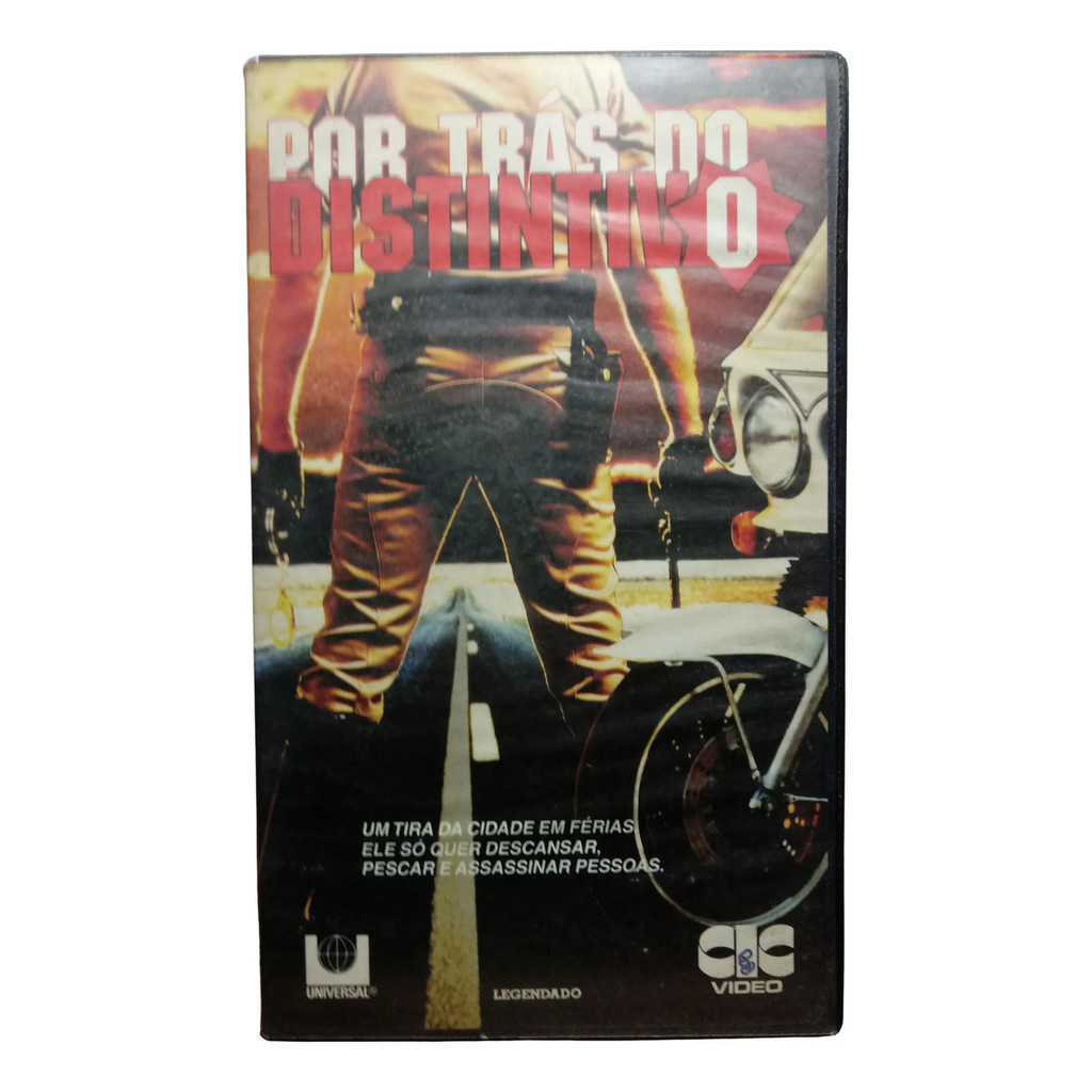 Vhs Por Trás Do Distintivo - Tom Skerritt - Michael Parks
