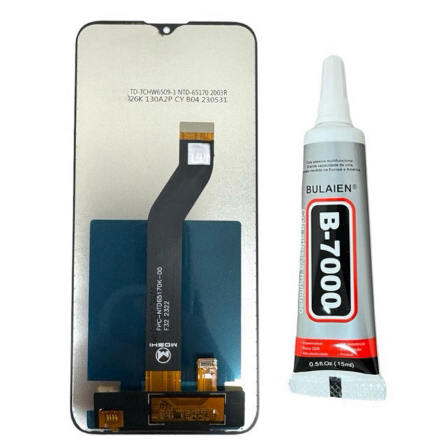Frontal Tela Display Para Moto G8 Power Lite Xt2055 Original Premium + Cola 15ml em Oferta na Shopee