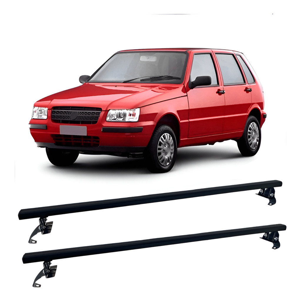 Rack Teto Suporte Bagageiro Açosmd Fiat Uno Ate 2010 4portas