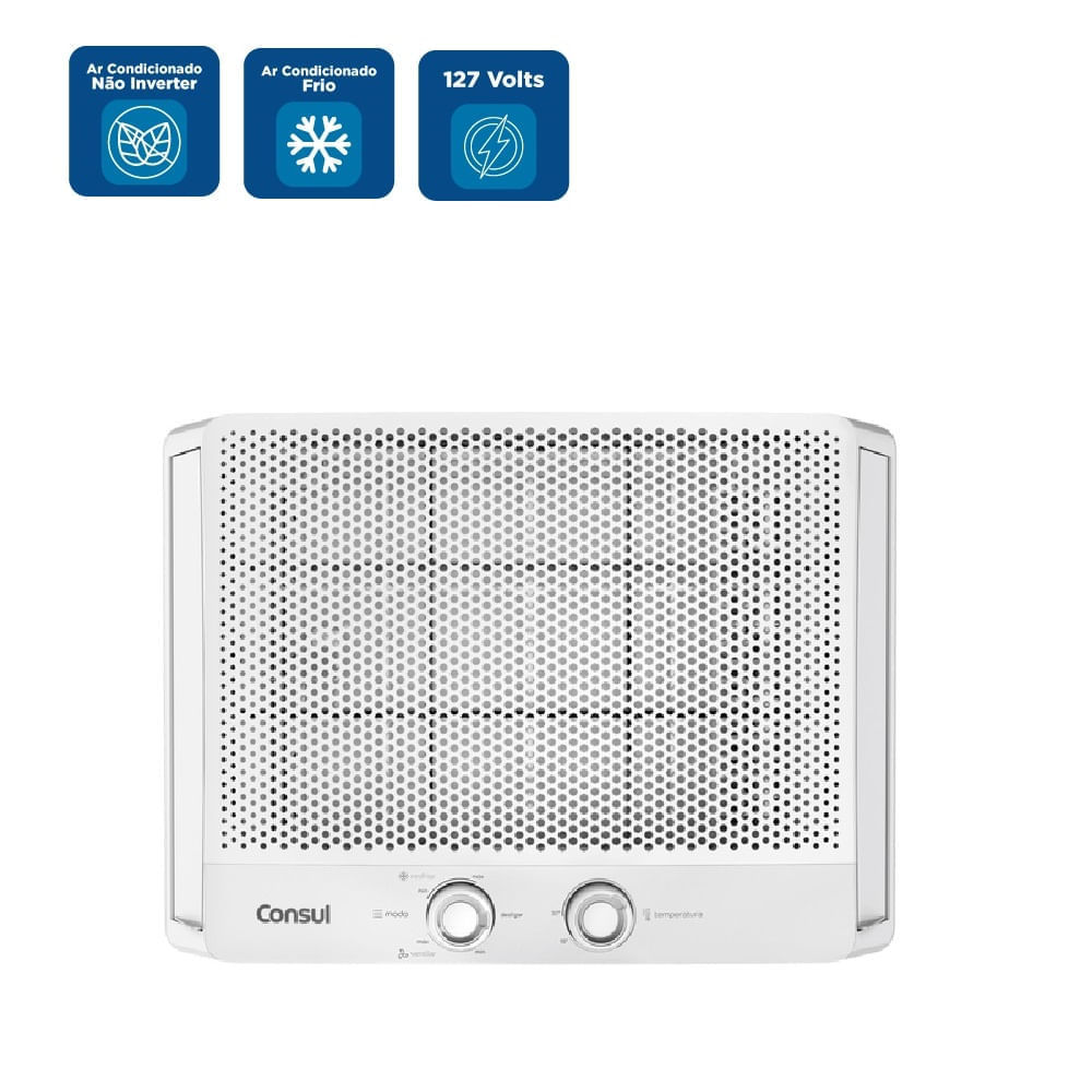 Ar Condicionado Janela Consul 7500 BTU/h Frio Mecânico CCB07FBANA – 127 Volts em Oferta na Shopee