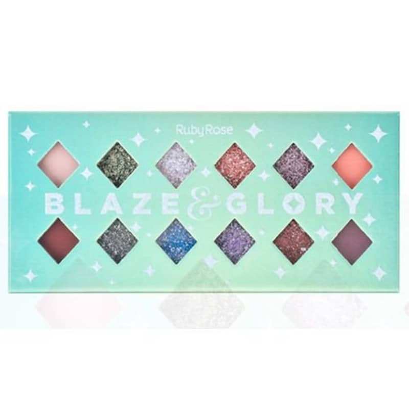Ruby Rose Blaze & Glory Paleta de Sombras 100g