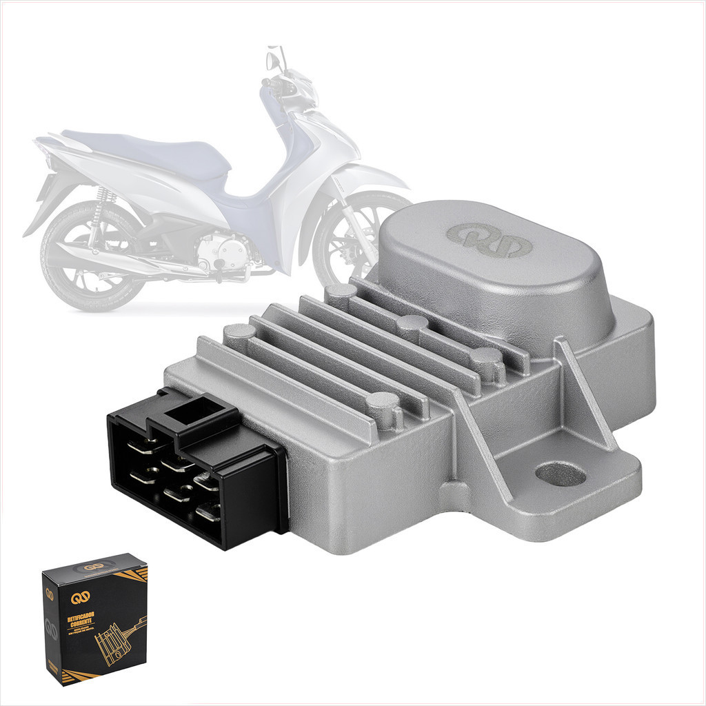 Retificador Biz125 09-17 CG150 Titan KS ESD EX 09-15 CG150 FAN ESi ESDi 11-15 CG150 Start 15 NXR150 Bros KS ES ESD 09-14