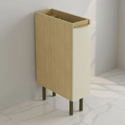 Balcão de Cozinha 20 Cm Nanda 1 Porta Nature/Arenas - Tecno Mobili