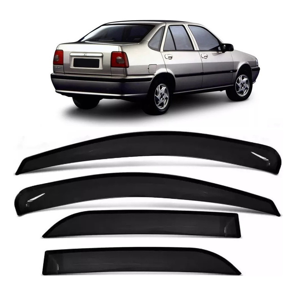 Calha Defletor Chuva Fume Fiat Tempra 1992 1993 1994 1995