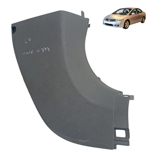 Acabamento Soleira Direita Honda Civic 2007 2008 2009 2011 Cinza