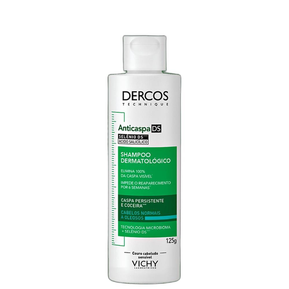 Vichy Dercos DS Cabelos Equilibrados a Oleosos - Shampoo Anticaspa 125g em Oferta na Shopee