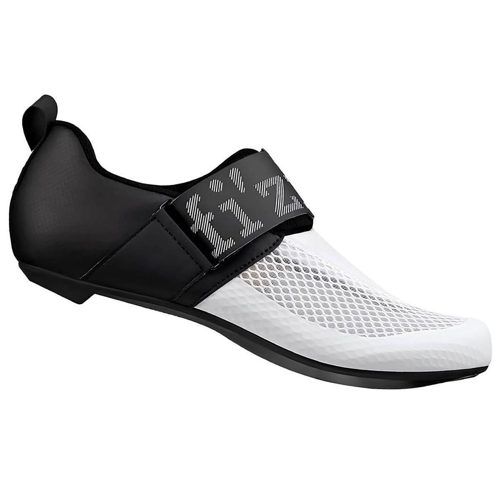 Sapatilha de Ciclismo Fizik Transiro Hydra Triathlon Branca