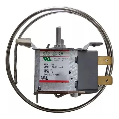Termostato Original Electrolux – Freezer Vertical Fe19/fe23/fe27 – Ref. A22021701